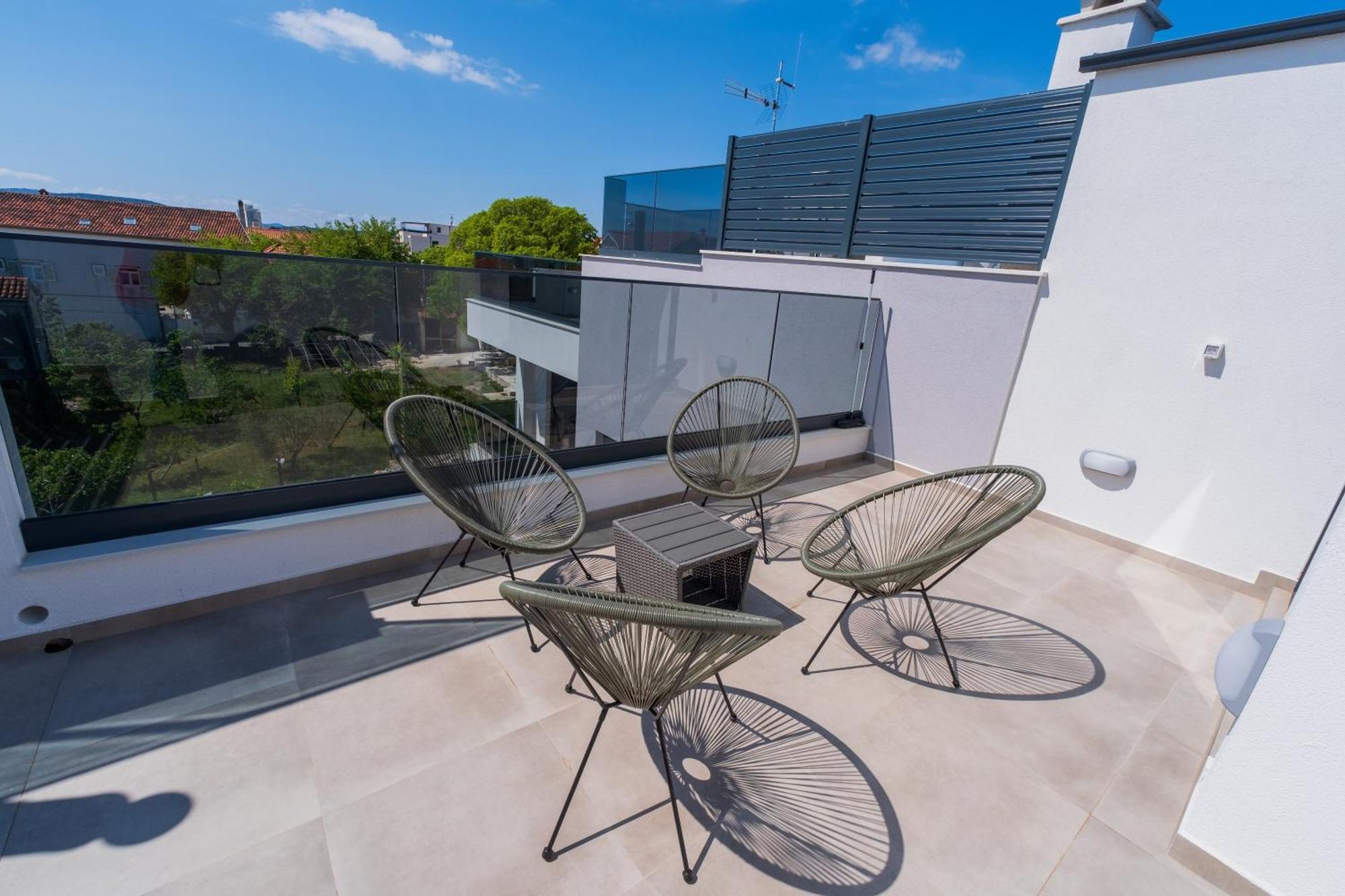 Three-Bedroom Premium Holiday Home Atmosfera With Private Pool&Sauna Vodice Dış mekan fotoğraf