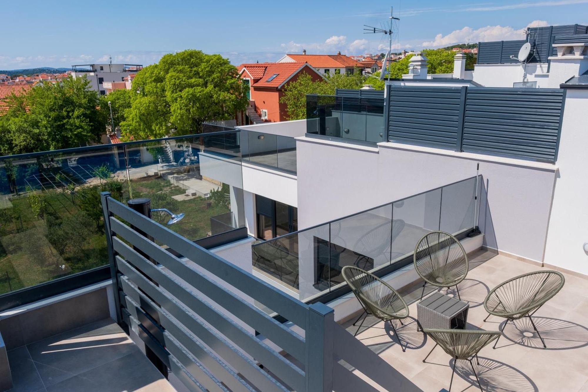 Three-Bedroom Premium Holiday Home Atmosfera With Private Pool&Sauna Vodice Dış mekan fotoğraf
