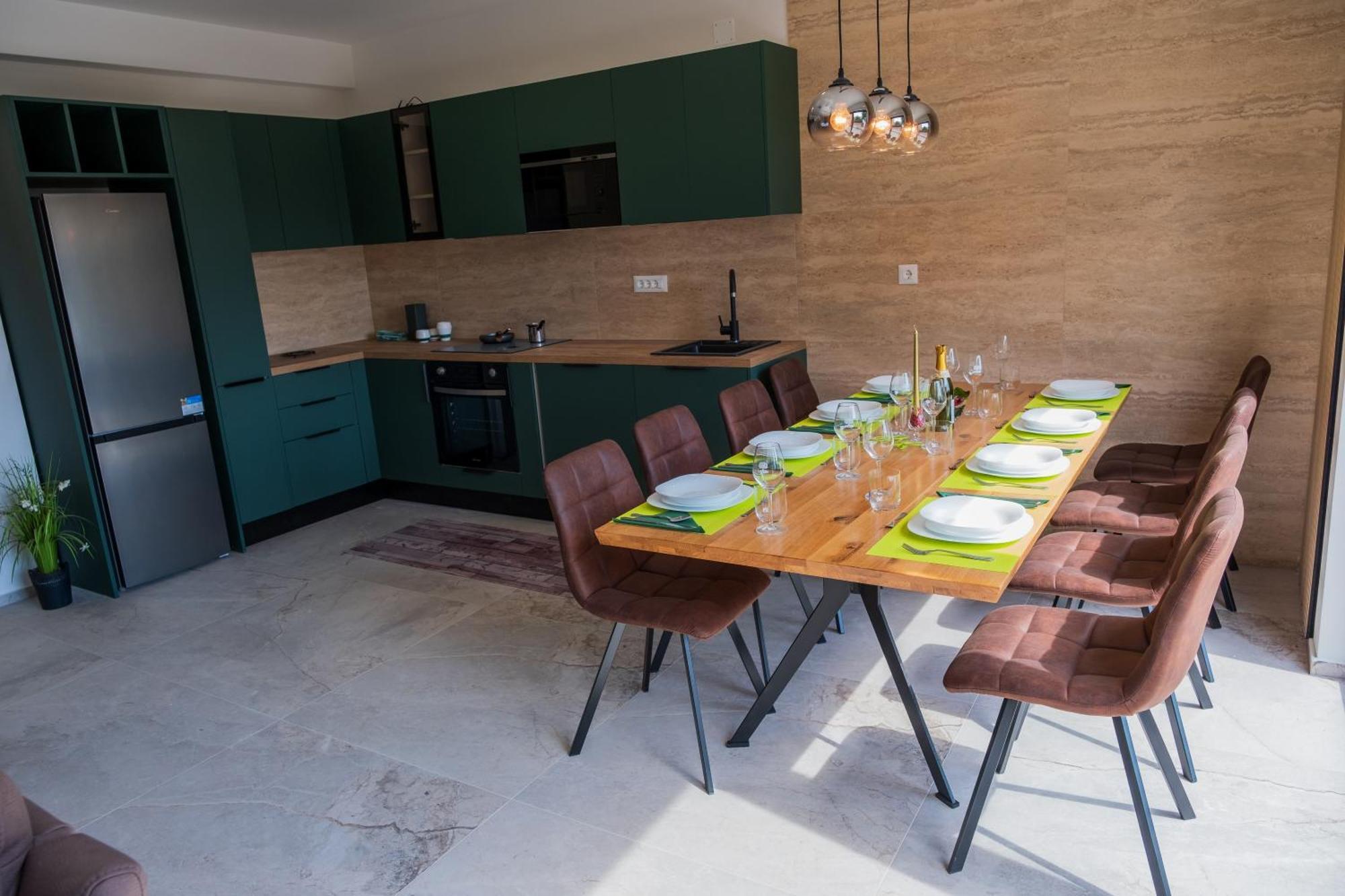 Three-Bedroom Premium Holiday Home Atmosfera With Private Pool&Sauna Vodice Dış mekan fotoğraf